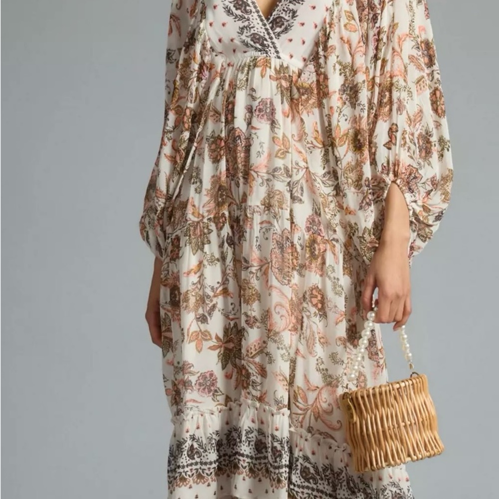 Anthropologie Bohemian Maxi Dress